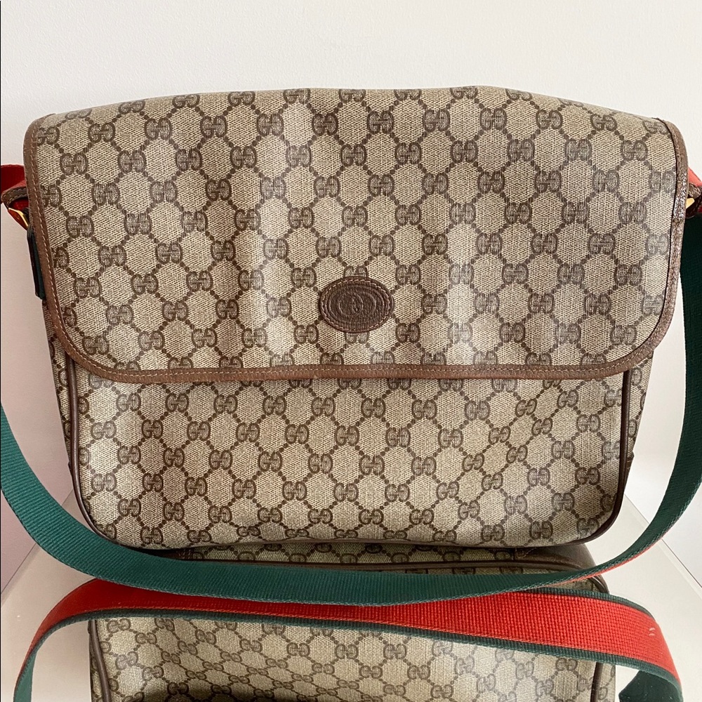 Authentic Vintage Gucci Messenger Bag